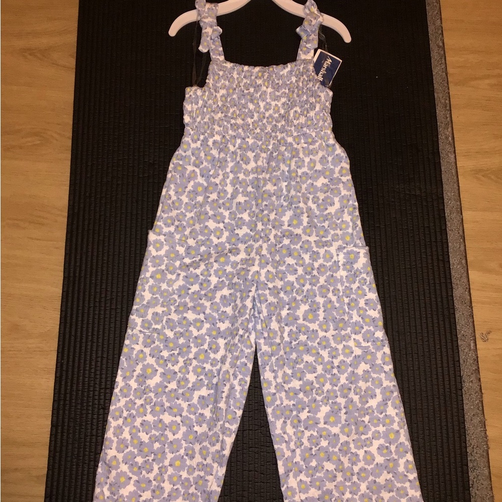 Floral Kids Jumpsuit